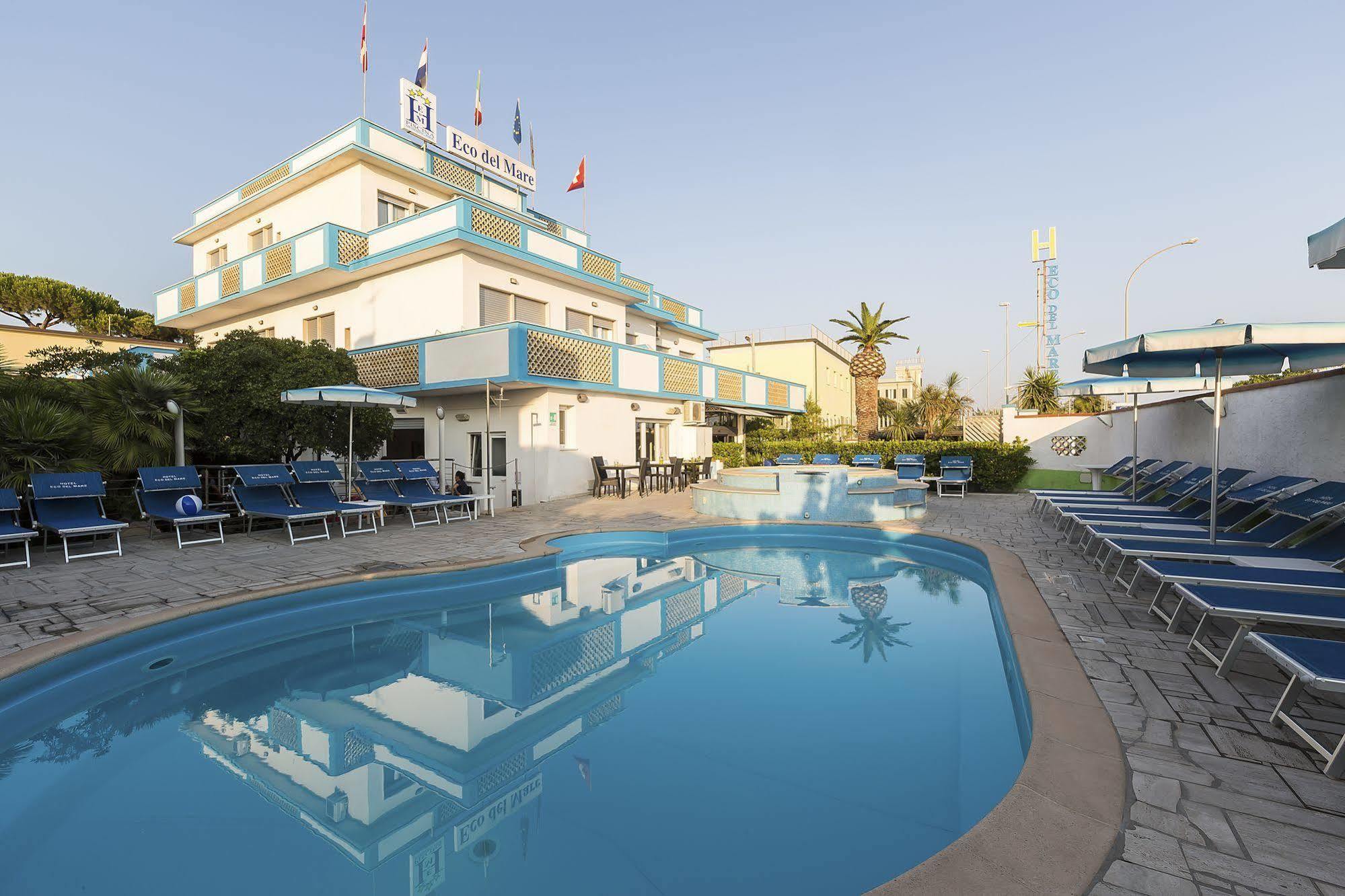 Hotel Eco Del Mare มารีนา ดิ มาซซา ภายนอก รูปภาพ